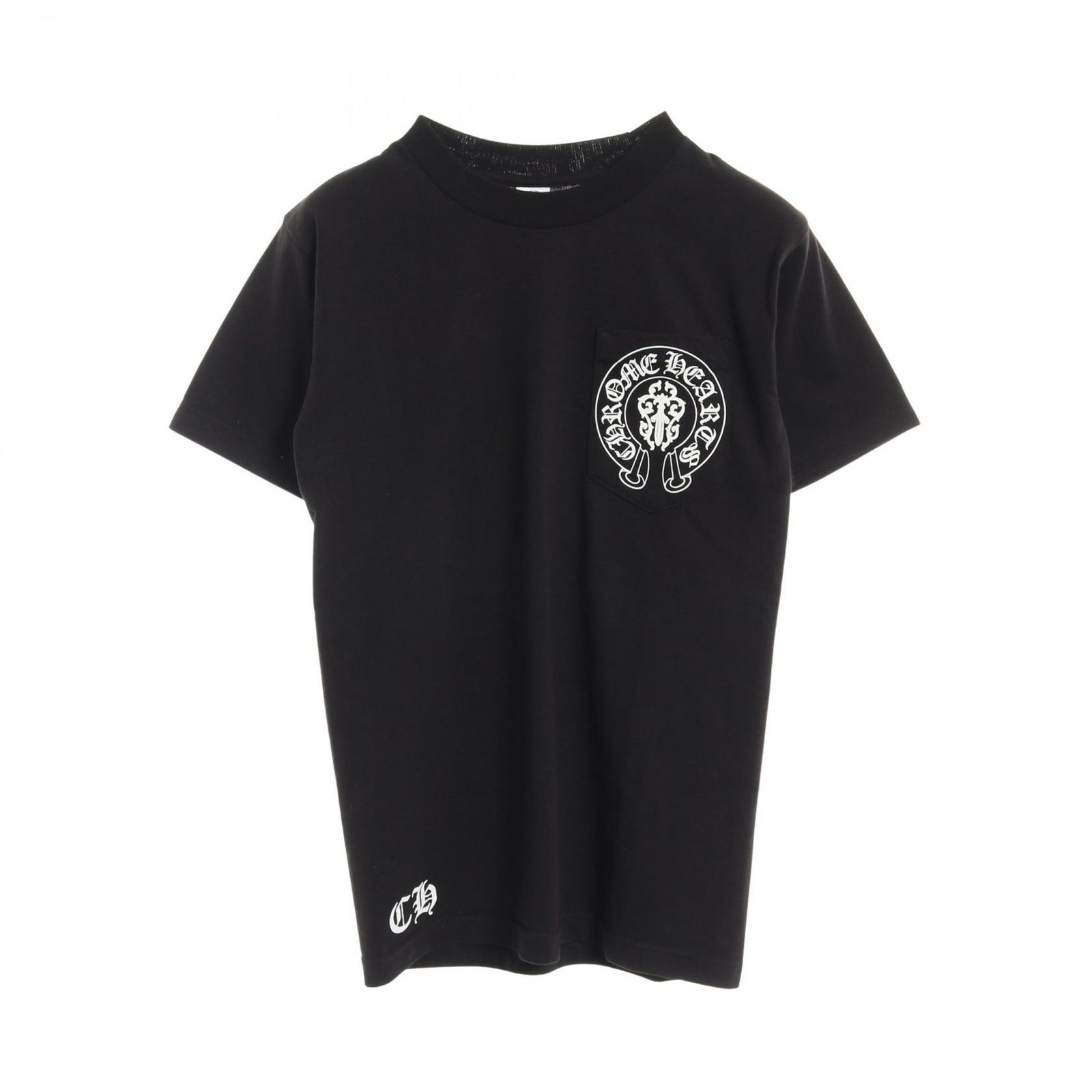 クロムハーツ Tシャツ ヴァインダガー 白×黒 クロムハーツ CHROME HEARTS カットソー アメリカンフラッグ