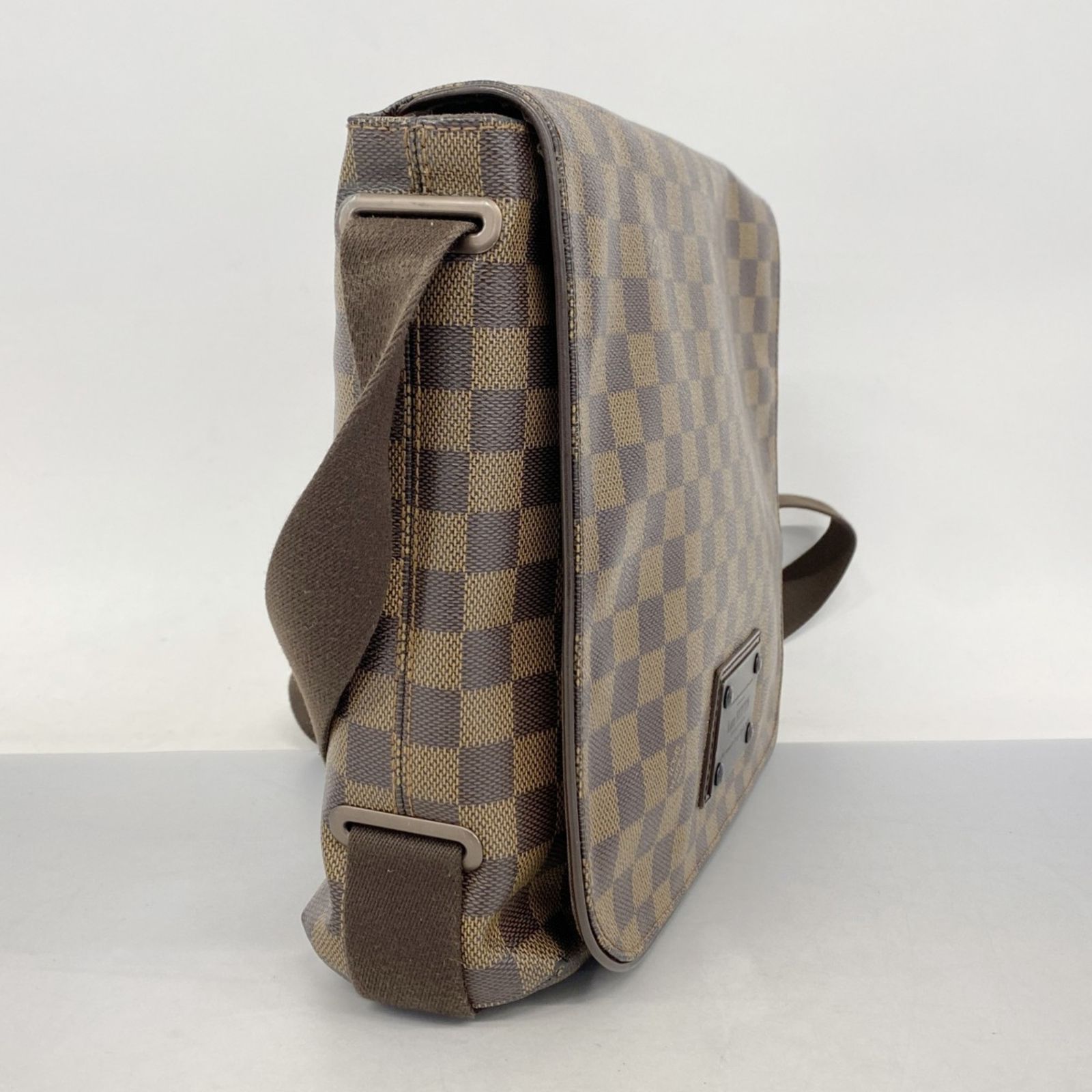 超極美品 ルイヴィトン N51211 ダミエ ブルックリンMM ショルダーバッグ LOUIS VUITTON】ルイヴィトン『ダミエ ブルックリンMM』N51211