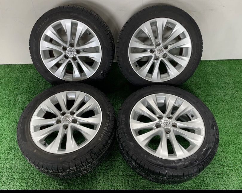 ハイラックスサーフ215 純正ホイール 板金塗装【黒】 ヨコハマ