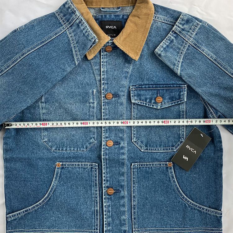 RVCA デニム　ジャケット　アウター RVCA メンズ DENIM JACKET ジャケット 【2025年秋冬モデル】