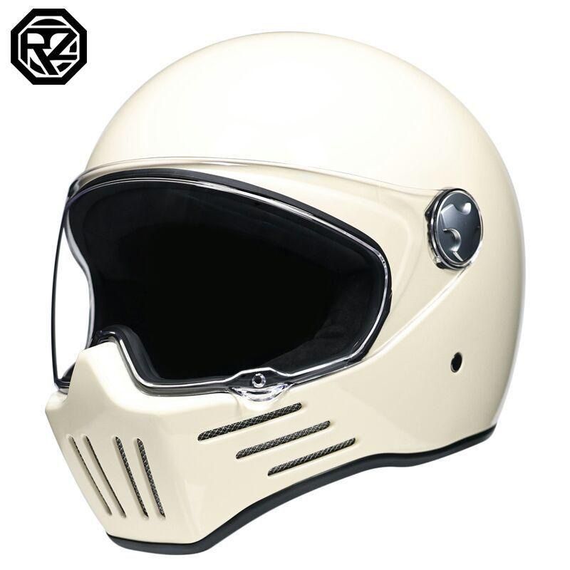 フルフェイスヘルメット バイク 用 システムヘルメット-ベージュ2
