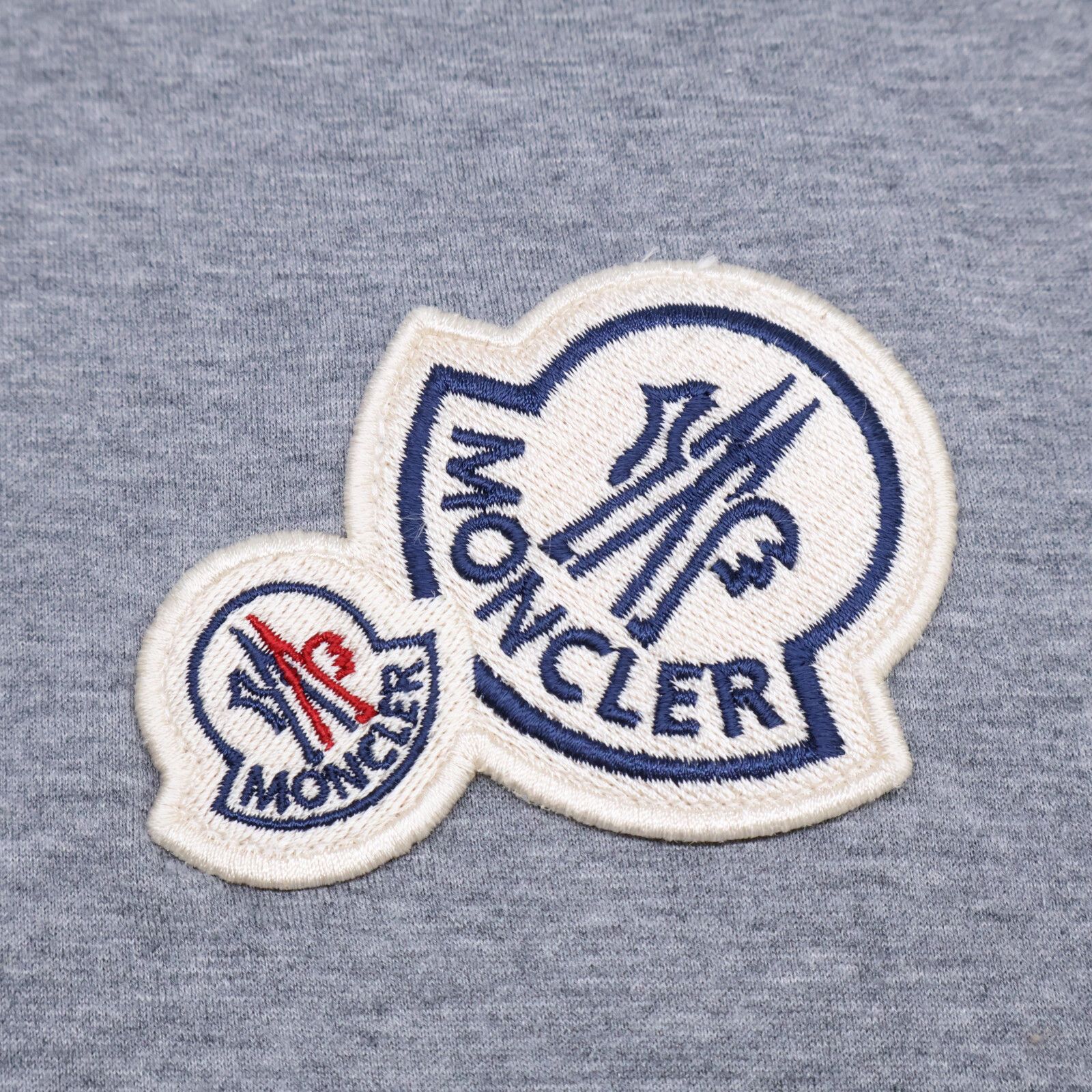 MONCLER モンクレール MAGLIA SCOLLO AV ロゴワッペンTシャツ S