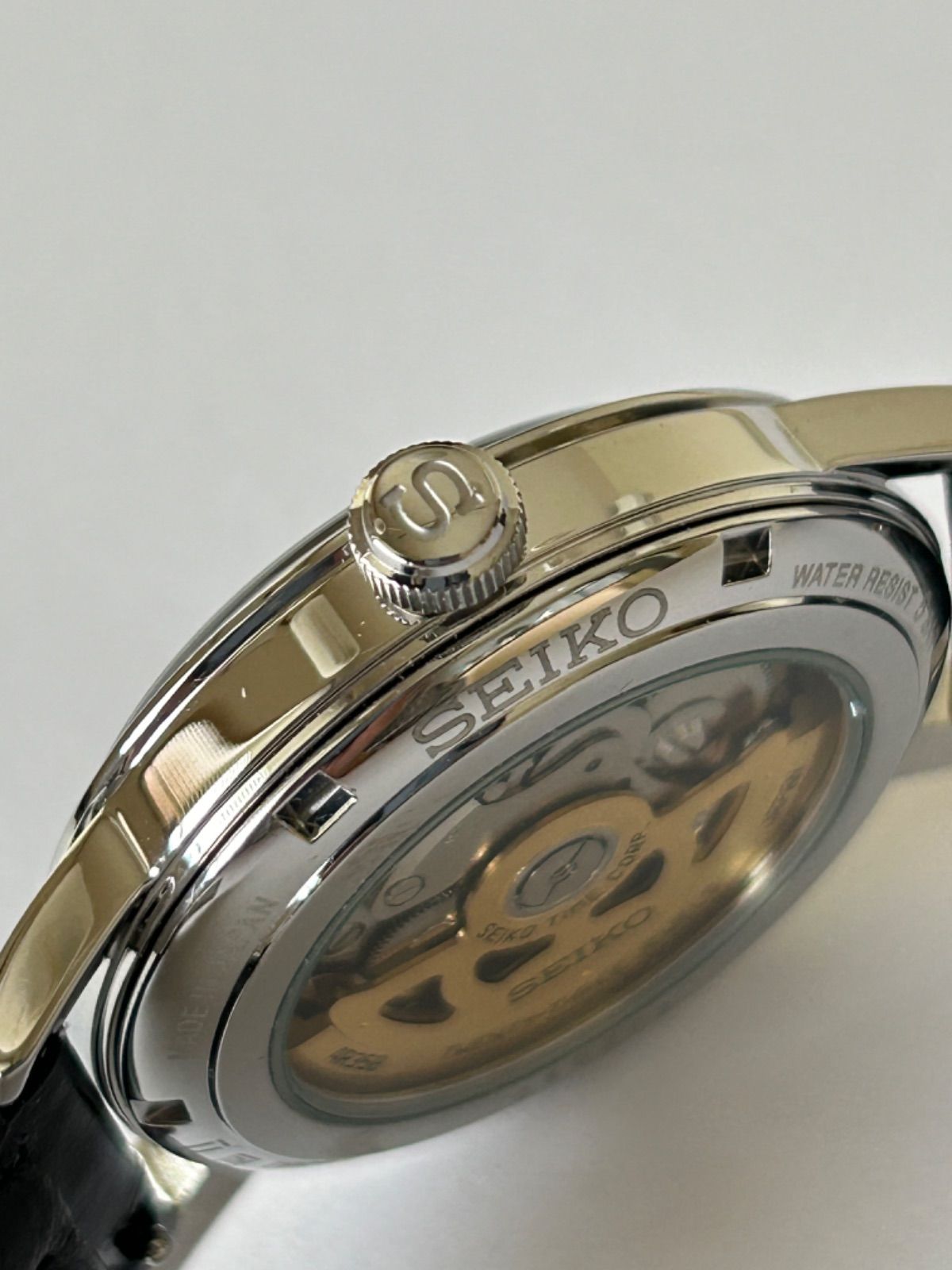 セイコー 腕時計 プレサージュ SARY165 自動巻き SEIKO 革ベルト