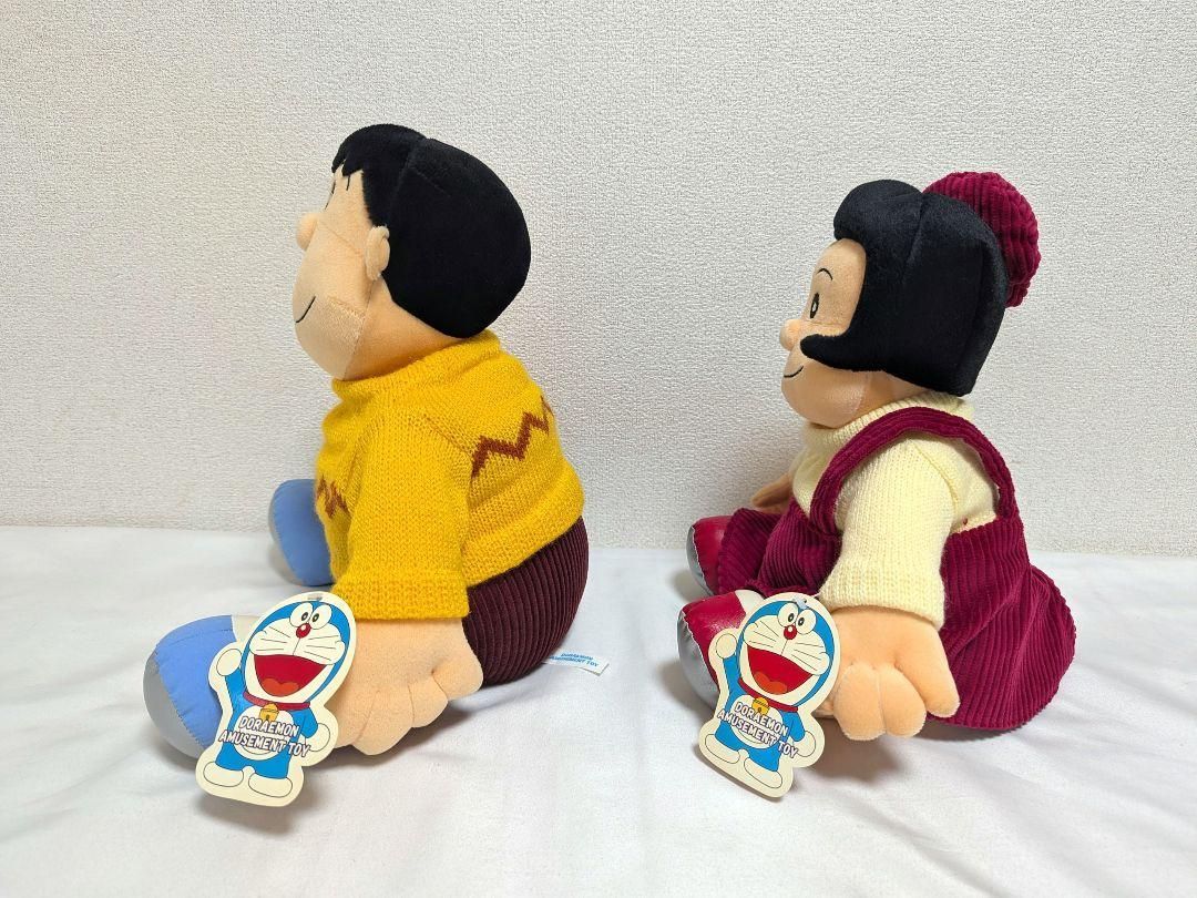 SL ジャイアン&ジャイ子 ぬいぐるみ TAITO タグ付き レトロ - メルカリ