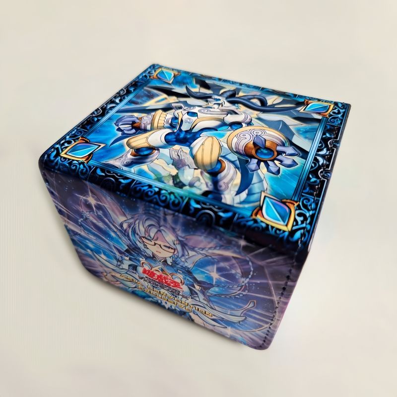 羅睺星辰 デッキケース 遊戯王 レザー カードケース 横入れ