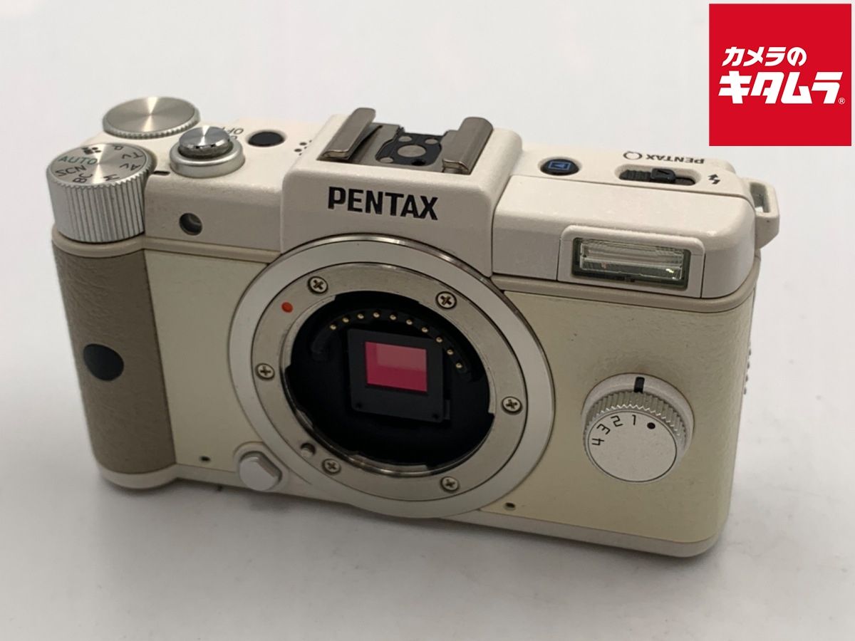 並品 ペンタックス Q ボディ ホワイト