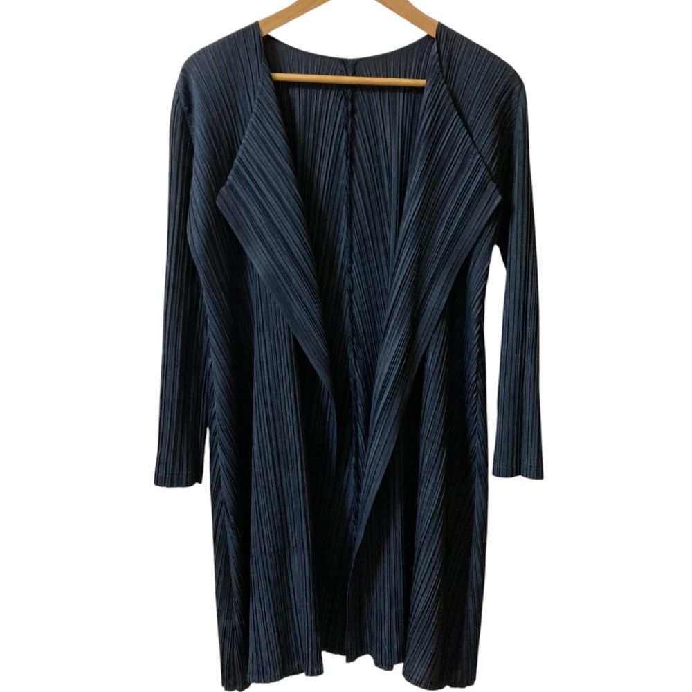 極美品✨PLEATS PLEAS プリーツ　ジャケット　ベルト　ブラウン 極美品 プリーツプリーズ イッセイミヤケ PLEATS PLEASE