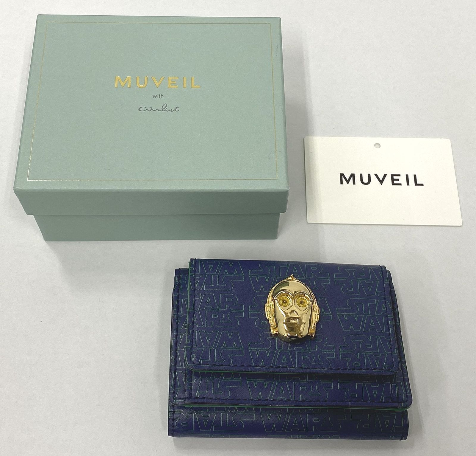 新品未使用・完売品】MUVEIL ミューベル スターウォーズ3つ折り財布