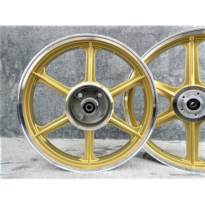ホーク キャスト ホイール 金 / CB250T 400T 250N 400N - メルカリ