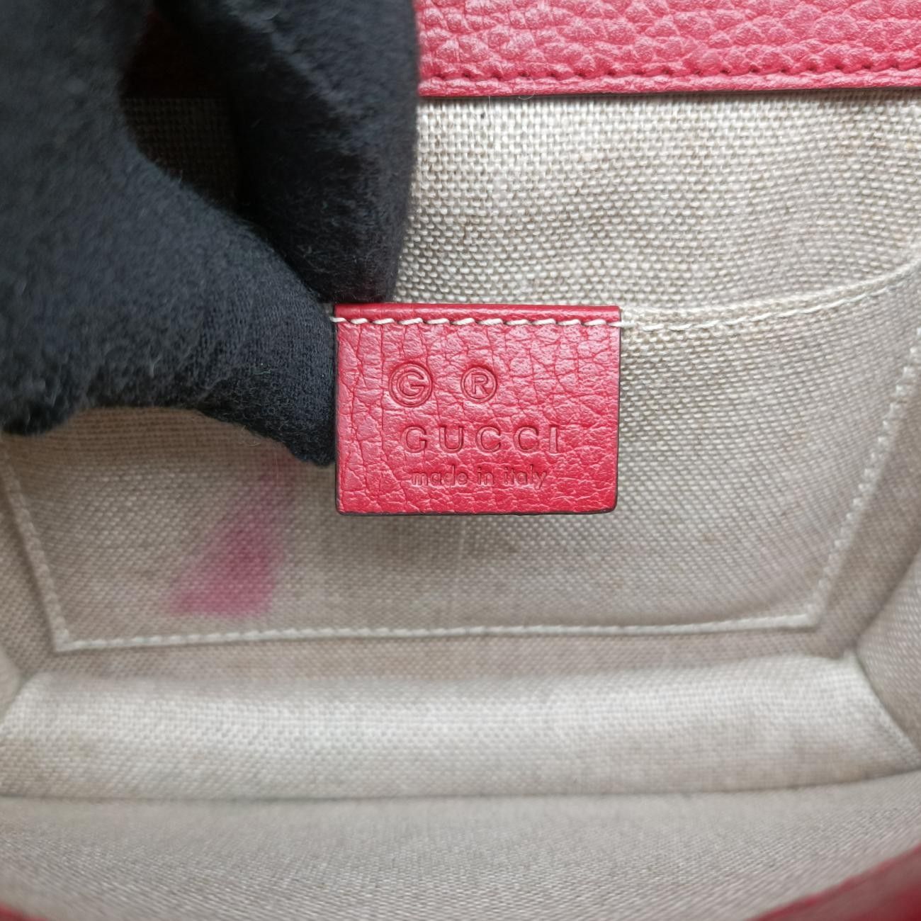 グッチGucciインターロッキングGレッドレザー510304I031640367