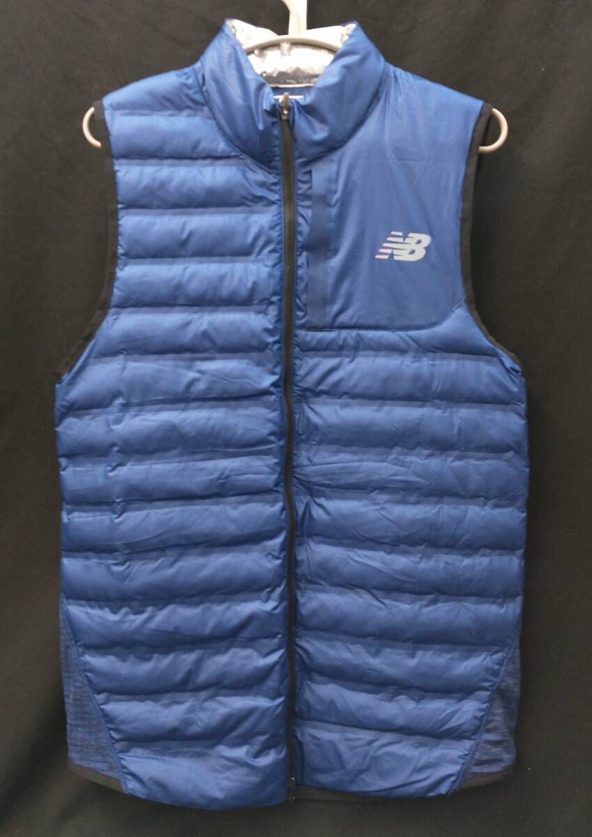 New Balance PRIMALOFT VEST ニューバランスプリマロフト ベスト ジャケット S アウトドア 釣り 青 紺 ブルー ネイビー系