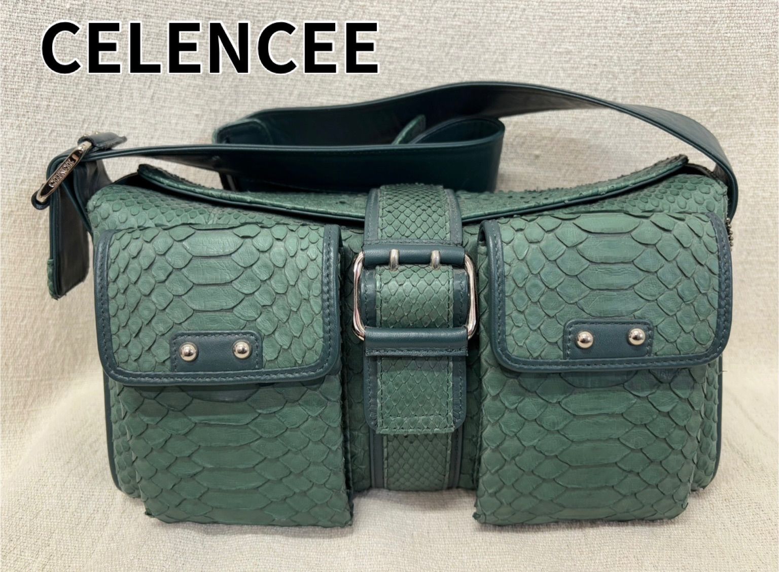新品】 WH47 CELENCEE/セレンシー ダイヤモンドパイソン