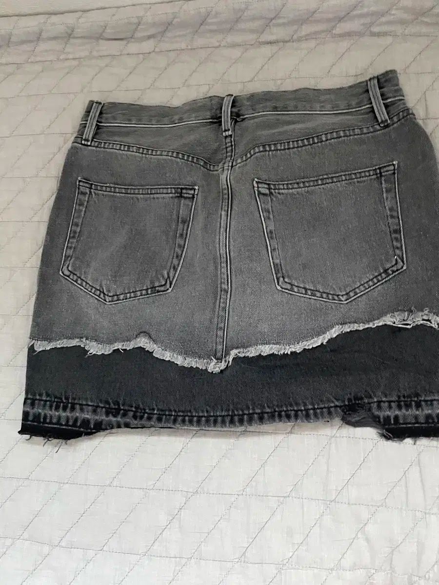 クロムハーツ クロスボールボタンデニムスカート Chrome Hearts - CHROME HEARTS クロムハーツ CROSS BALL SKIRT