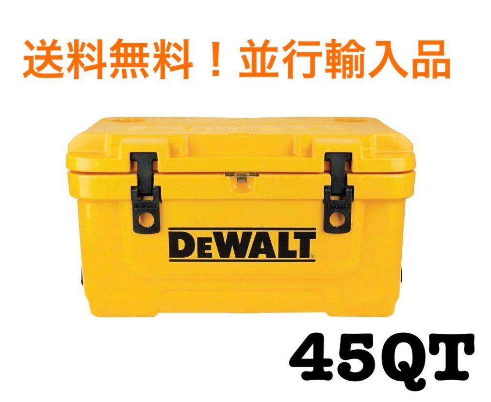 DEWALT デウォルト クーラーボックス ツールボックス 45Qt - メルカリ