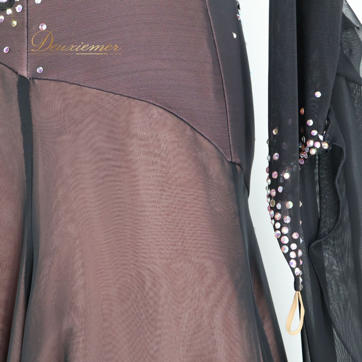 社交ダンス衣装】ブラック Chacott チャコット ワンピース