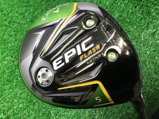 キャロウェイ EPIC FLASH STAR 5W フェアウェイウッド FW Speeder EVOLUTION for CW フェアウェイ フレックスS メンズ 男性用 右利き 右用 Dランク ゴルフクラブ