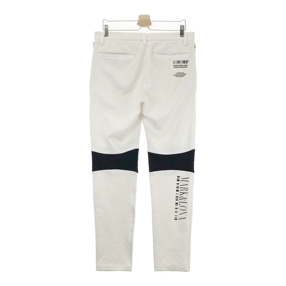 MARK & LONA ホワイトパンツ 48サイズ MARK & LONA ホワイトスリム
