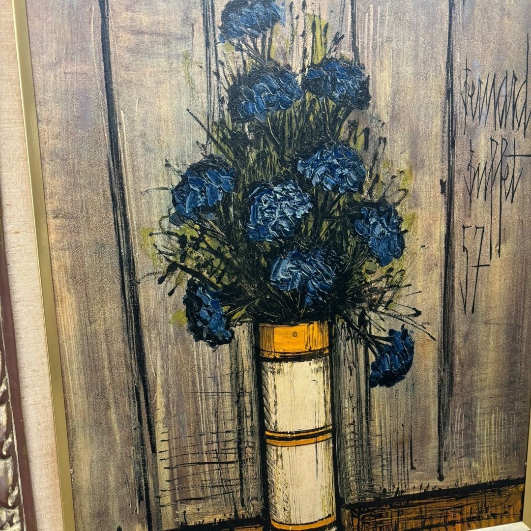 ベルナール・ビュッフェ（BERNARD BUFFET）花束 絵画 インテリア 名作家 希少 アンティーク