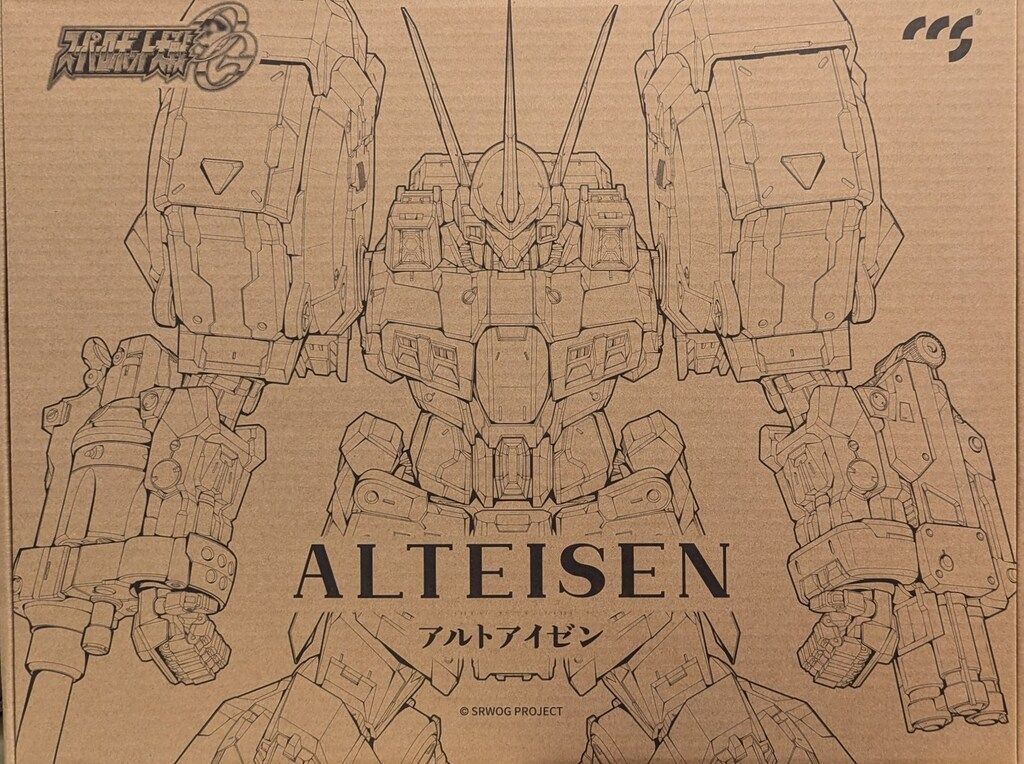 【未開封】 CCSTOYS アルトアイゼン 修正台座つき 鉄魄(MORTAL MIND)シリーズ スーパーロボット大戦OG アルト