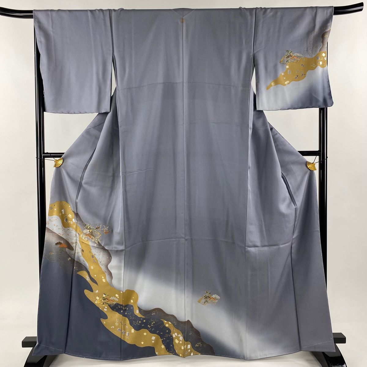 訪問着 身丈163.5cm 裄丈66.5cm 正絹 名品 【中古】（着物リサイクル  