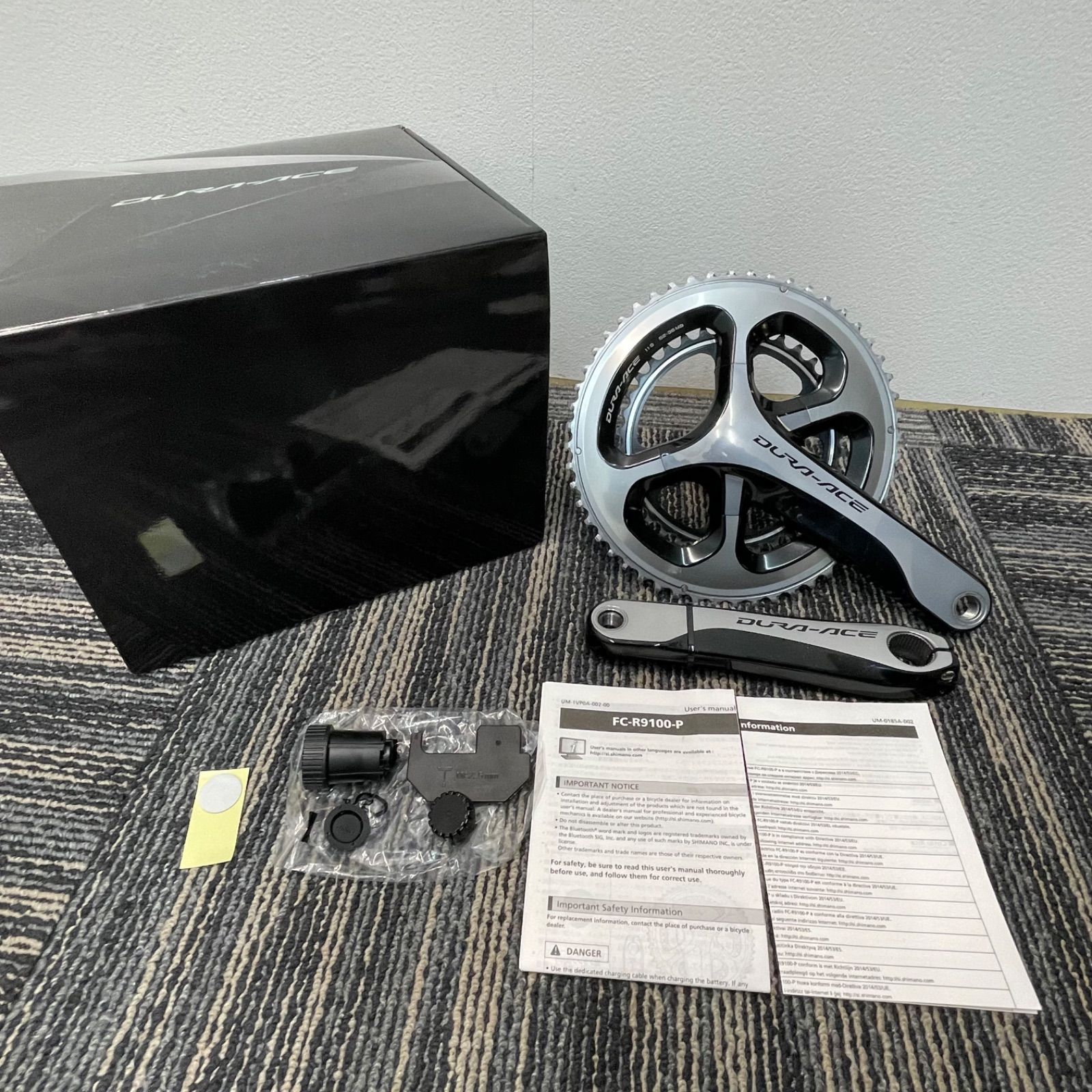 【NPA】SHIMANO シマノ DURA ACE FC-9000 クランクセット