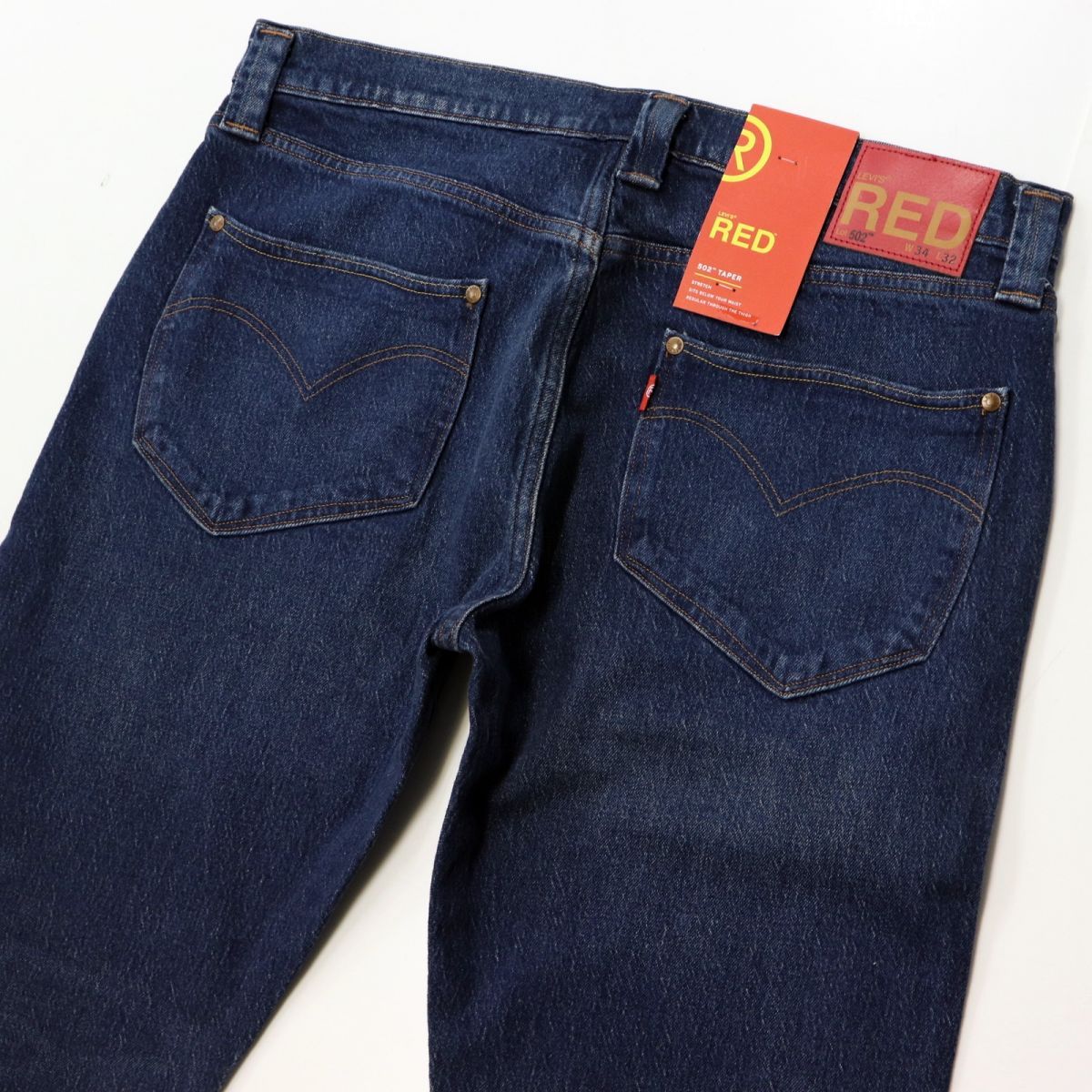 LEVIS RED 502 TAPER ストレッチ ジーンズ サイズ32 - デニム/ジーンズ