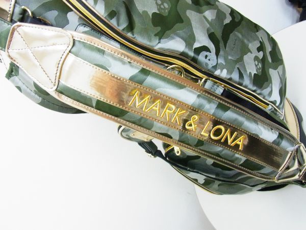 MARK&LONAキャディーバッグ　同モデルヘッドカバー5つセット【希少　美品】 MARK&LONAキャディーバッグ 同モデルヘッドカバー5つセット