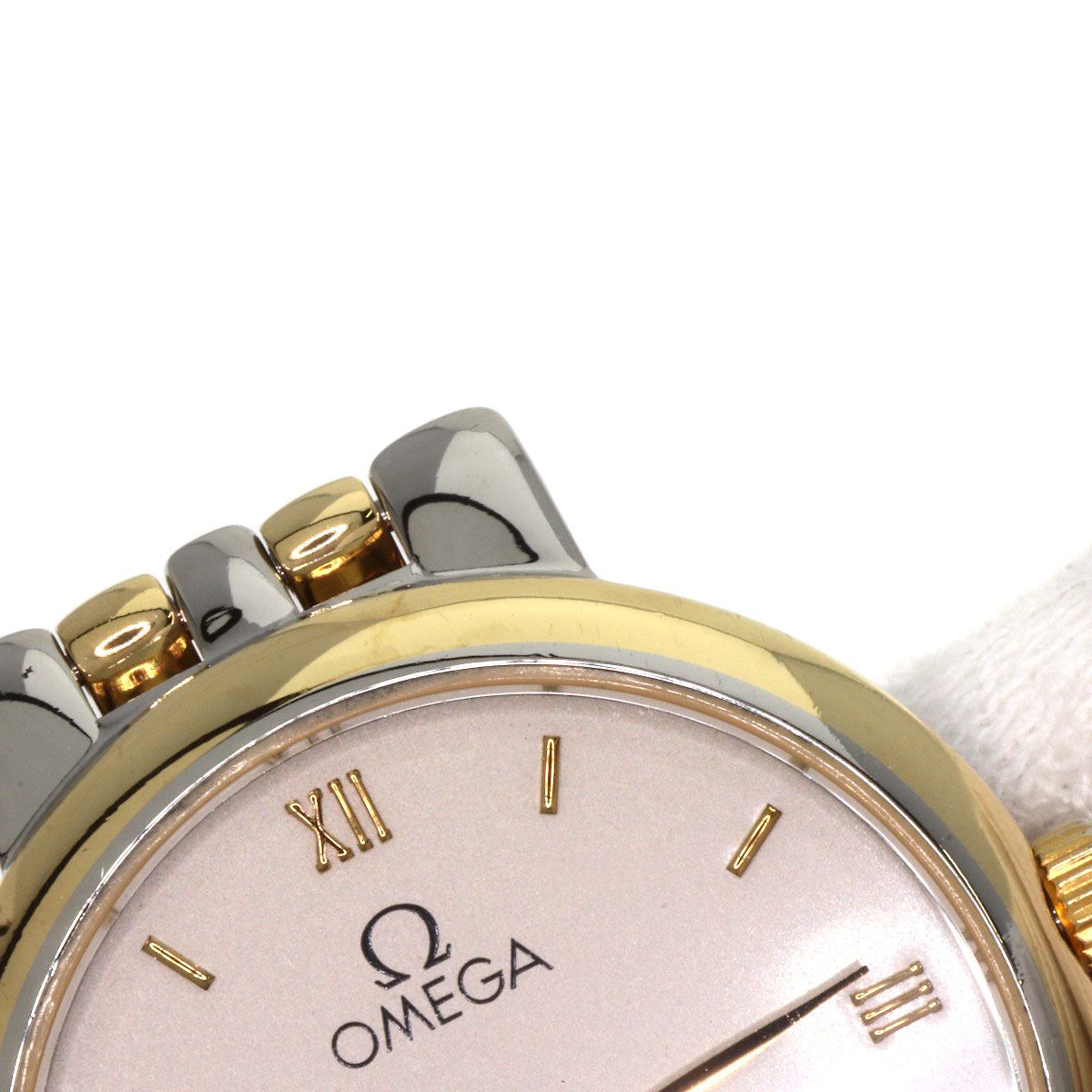 OMEGA オメガ デビル 腕時計 SS SSxGP レディース [中古] - メルカリ