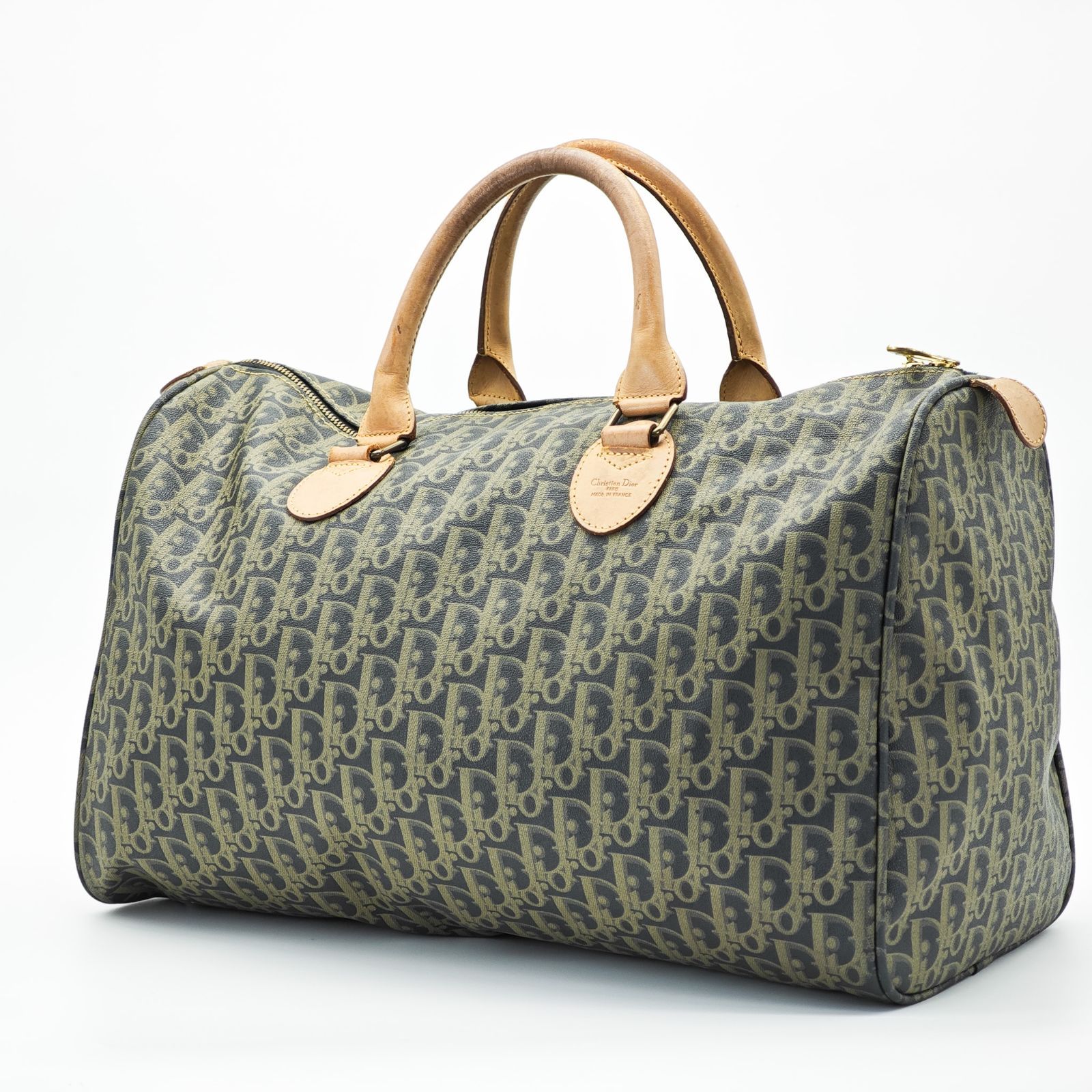 Dior ディオール トロッター ボストンバッグ カーキ 旅行用 トラベル