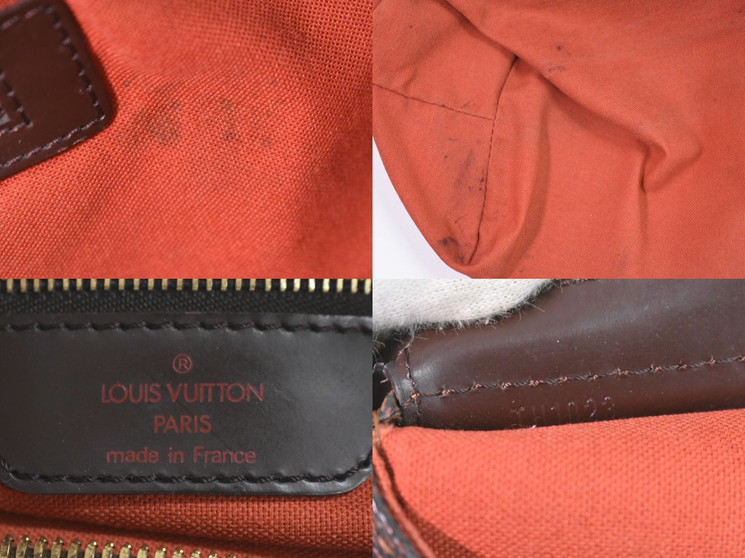 本物 ルイヴィトン LOUIS VUITTON LV チェルシー ダミエ エベヌ  