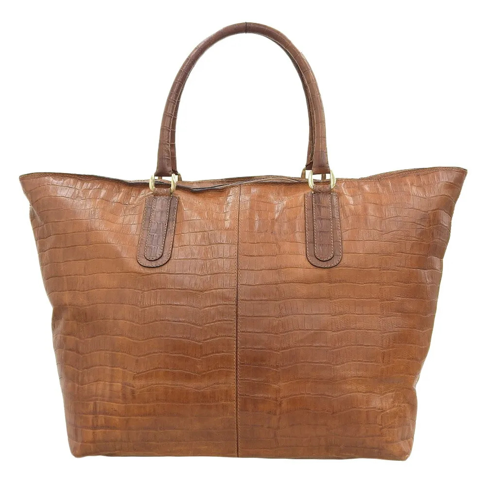 GIORGIO ARMANIベージュ ウォッシュドレザーボストンバッグ イタリア ジョルジオ アルマーニ ラ プリマ ショルダーバッグ パルメ