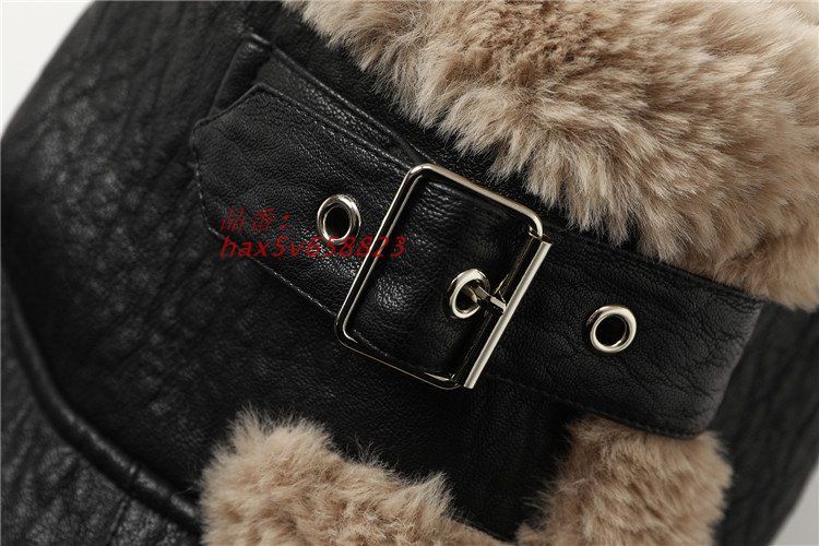 ムートンコート韓国ファッ