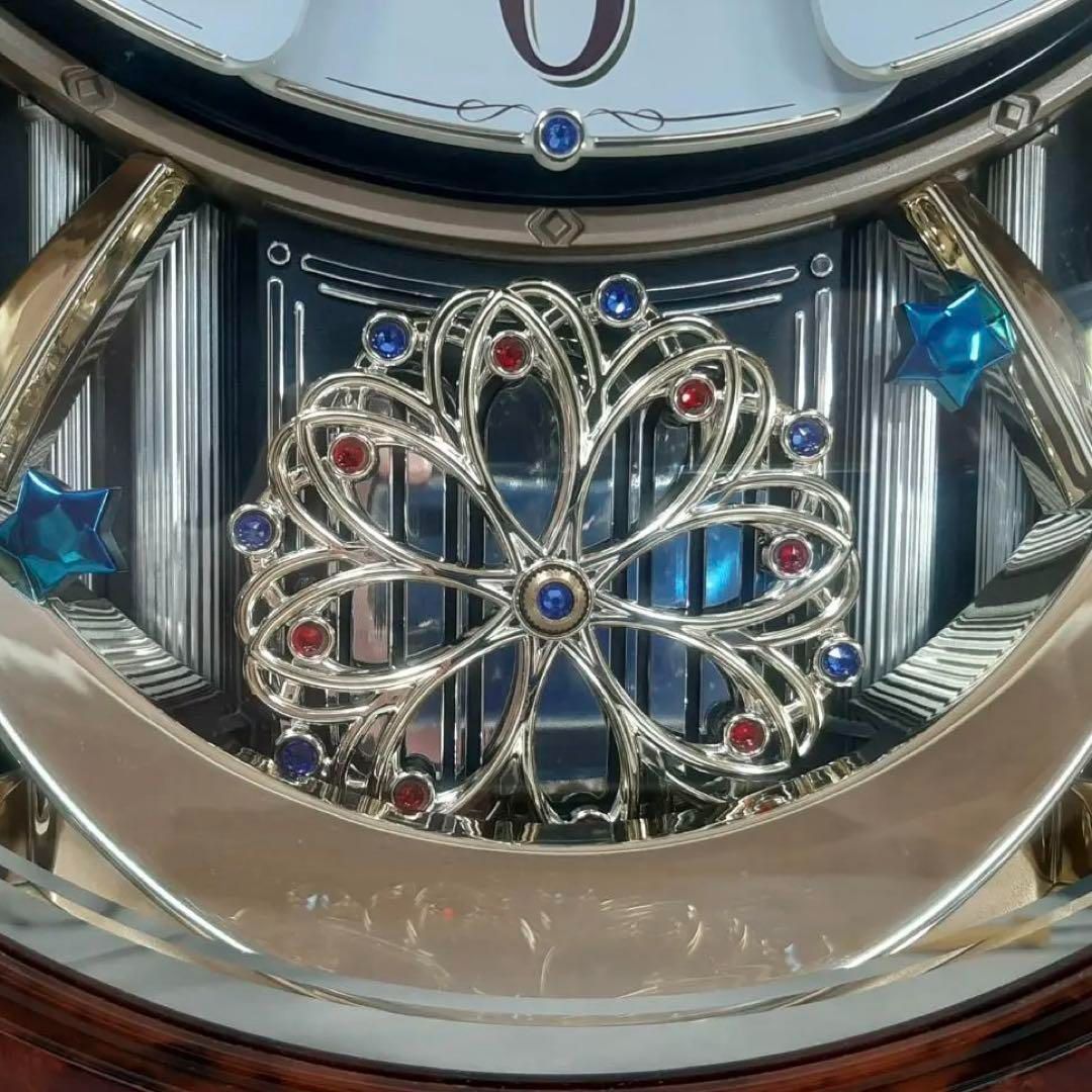 スモールワールドブルームGO リズム時計