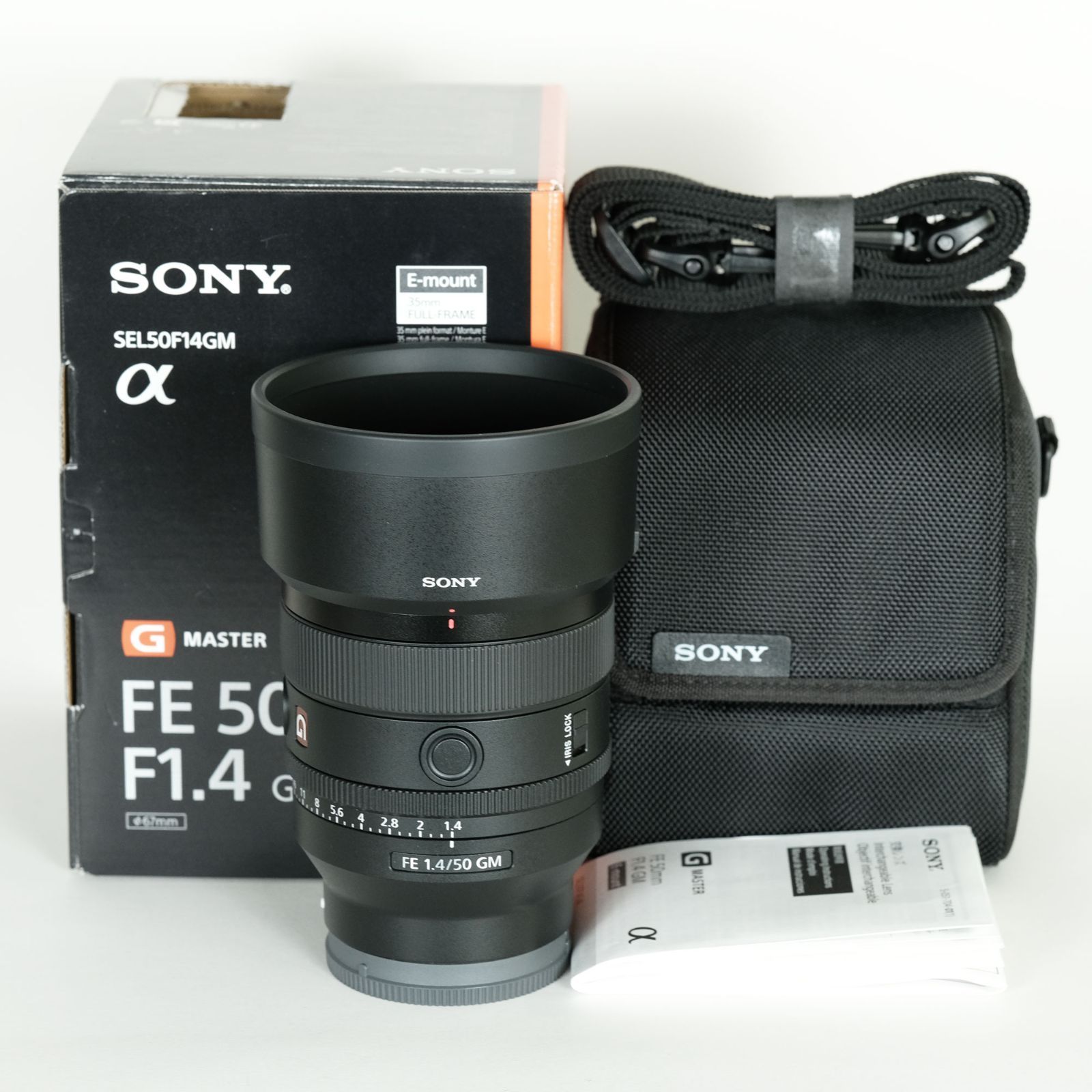 極美品] SONY FE 50mm F1.4 GM SEL50F14GM / ソニーEマウント