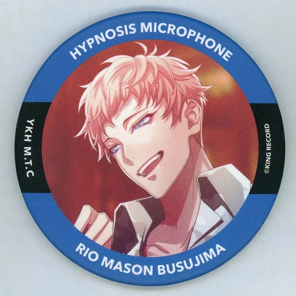 71個】ヒプノシスマイクflava 1 缶バッジ毒島メイソン理鶯