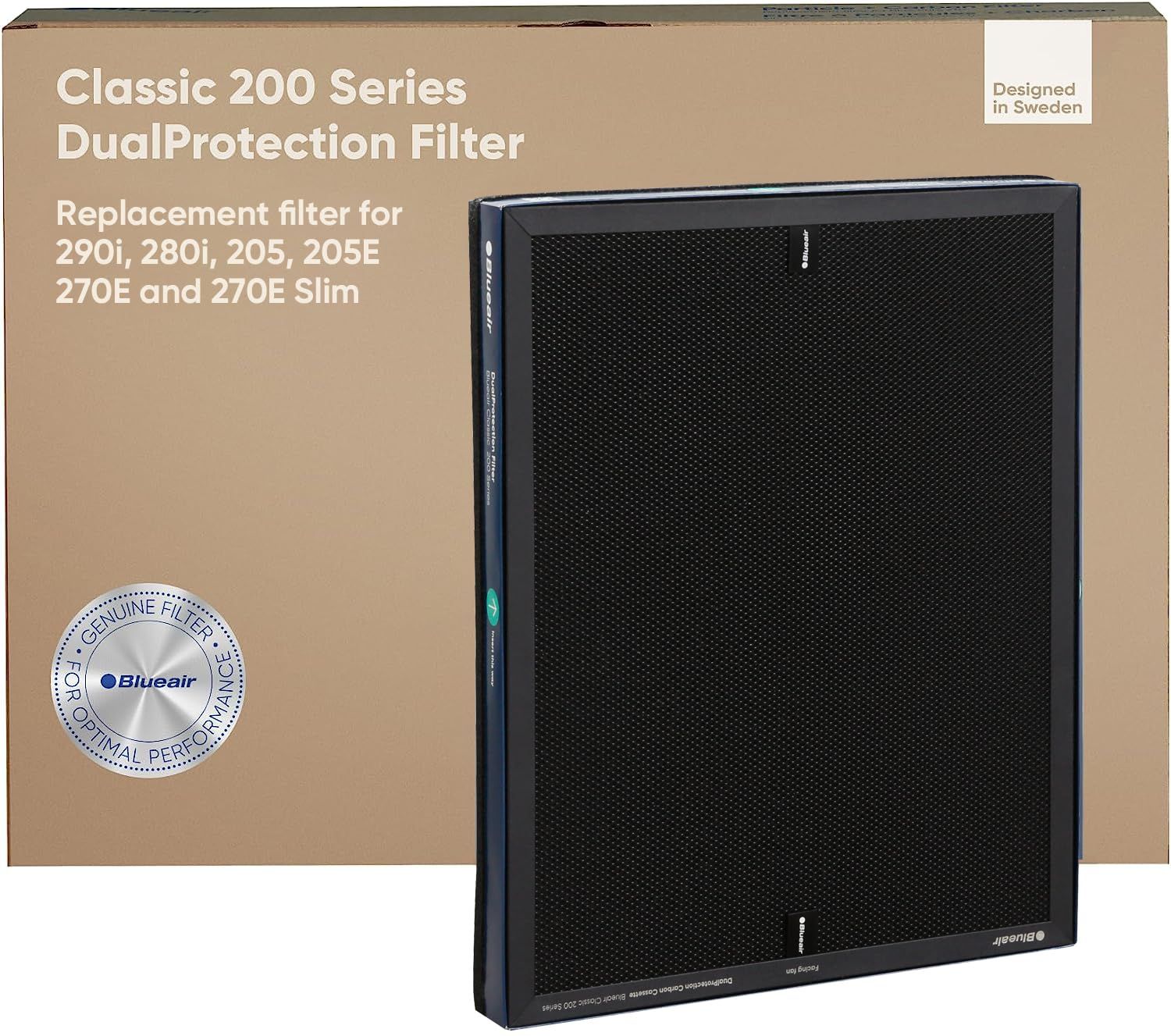 270E 250E 270E 205 Slim 280i 交換用 200シリーズ 290i Classic デュアルプロテクションフィルター 空気清浄機フィルター 104767 純正品 ブルーエア