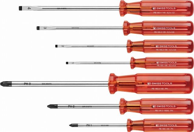 PBスイスツールズクラシックドライバー7本セット1560RE PB SWISS TOOLS
