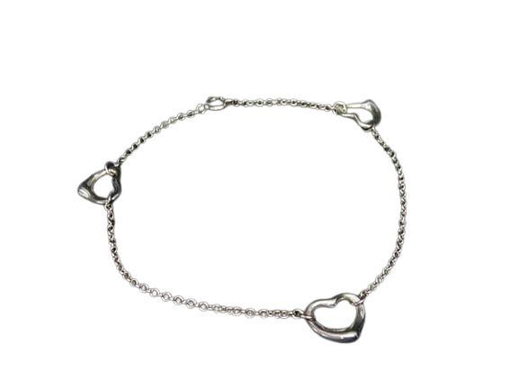 Tiffany & Co. エルサ・ペレッティ　シルバー　ハートブレスレット エルサ・ペレッティ™ オープン ハート ブレスレット シルバー