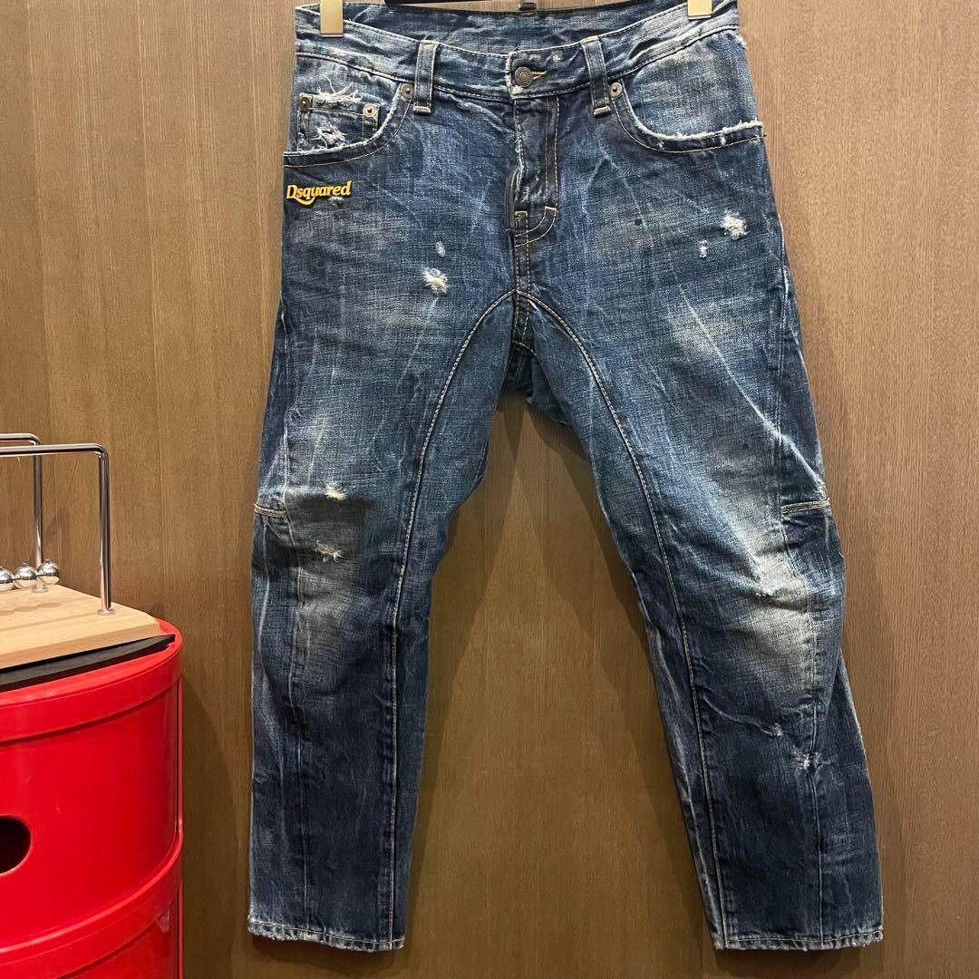 DSQUARED2 ディースクエアード バッジ ピンバッジ ビジュー ブローチ