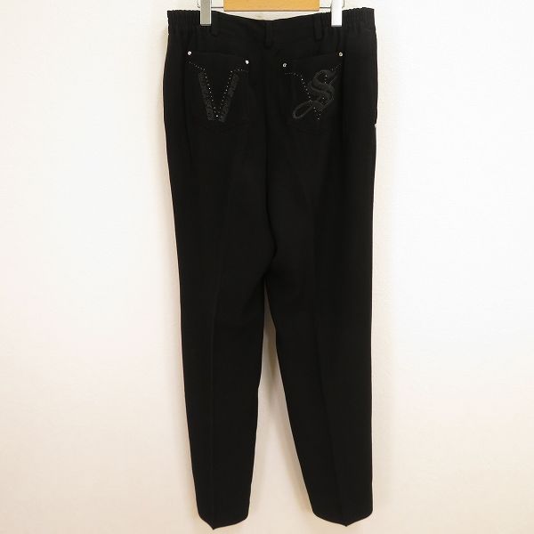 (美品)バレンザ 44 a バレンザスポーツ VALENZA SPORTS パンツ 44 黒 ブラック