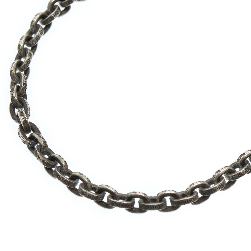 CHROME HEARTS クロムハーツ PAPER CHAIN 24 ペーパーチェーンネックレス 24inch シルバー BCA088