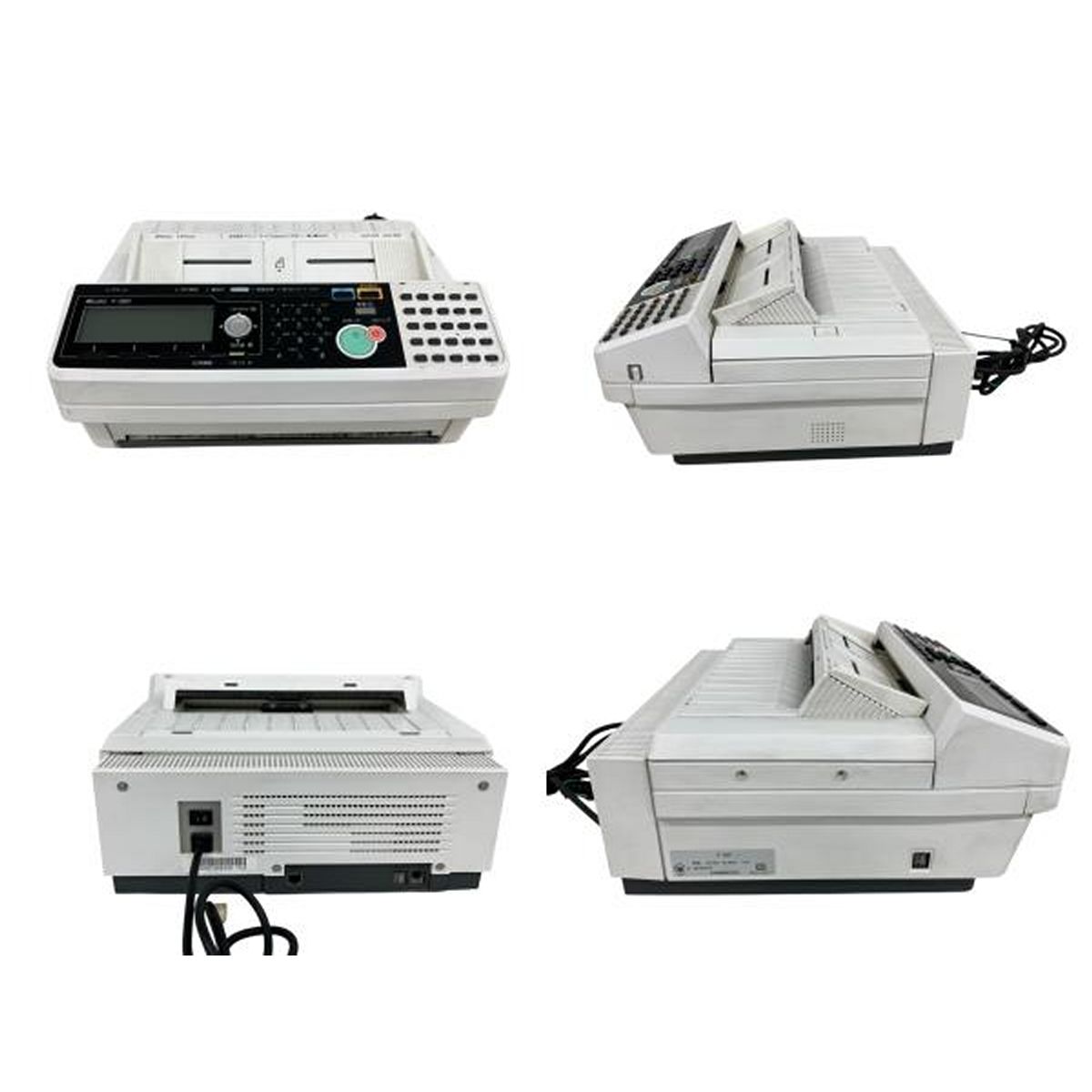 Muratec ムラテック FAX F-390 ムラテック F-390 感熱ロール紙FAX 印字枚数347枚 卓上ファクス