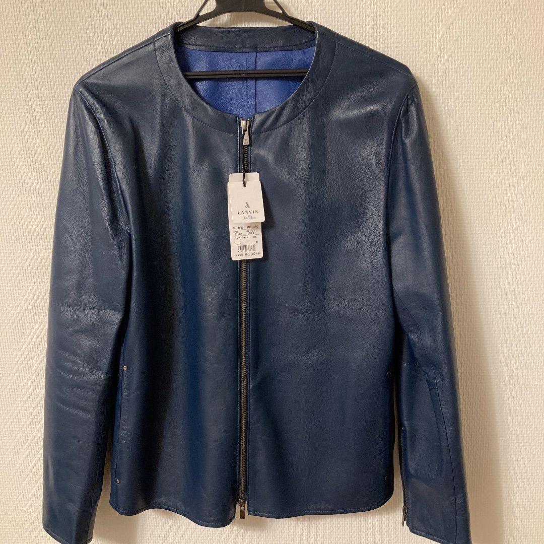 ランバン メンズレザージャケット M - メルカリ