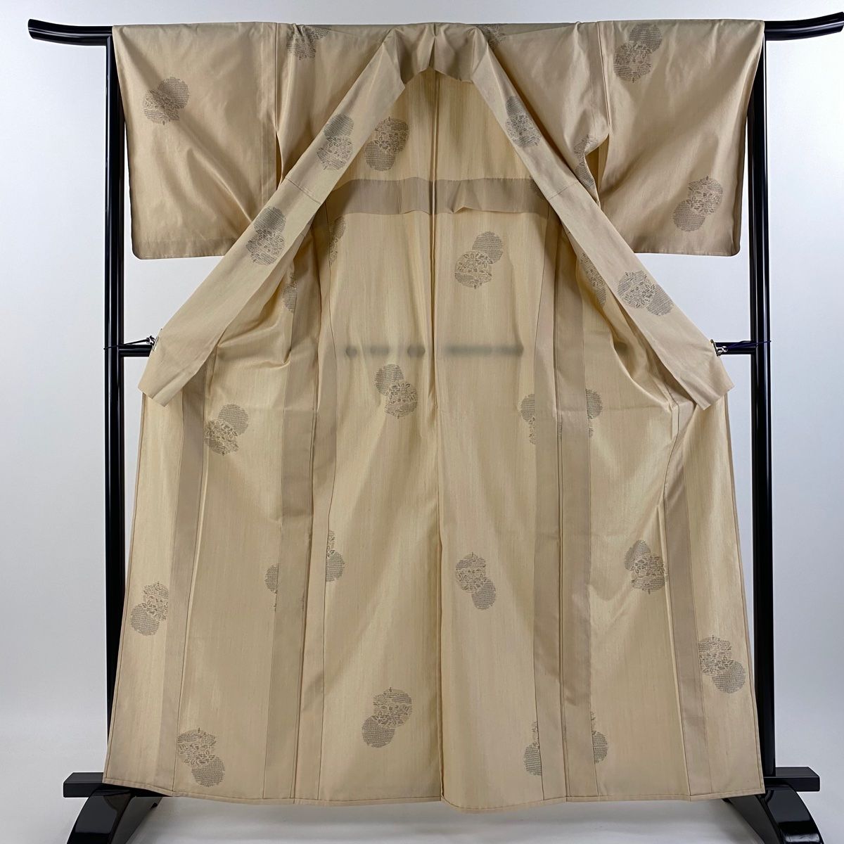 結城紬 美品 逸品 身丈162cm 裄丈67.5cm 正絹 結城紬 美品 逸品 身丈 結城紬 身丈164cm 裄丈67cm M 袷 はたおり娘 奥順 証紙 薄紫