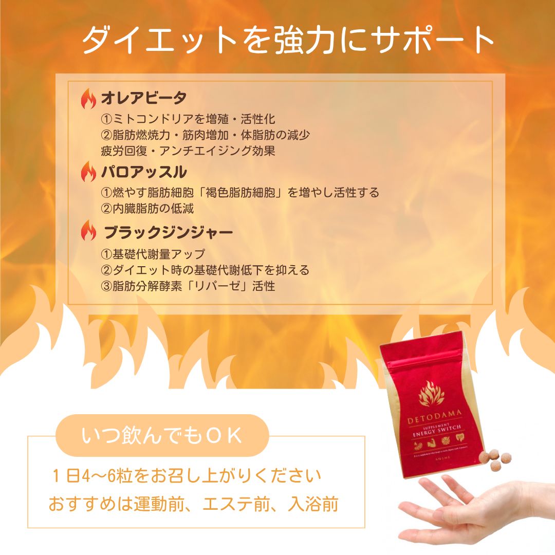 デトダーマ エナジースイッチ - メルカリ