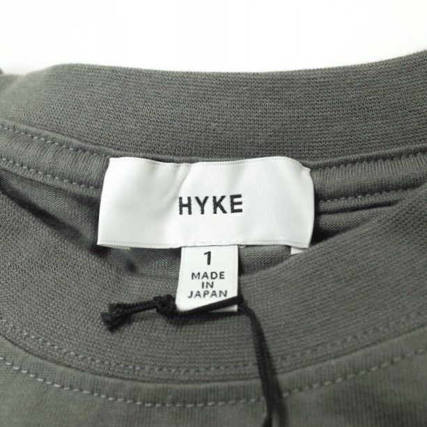 新品 HYKE ハイク 22SS 日本製 SLEEVELESS TEE/BIG FIT スリーブレス