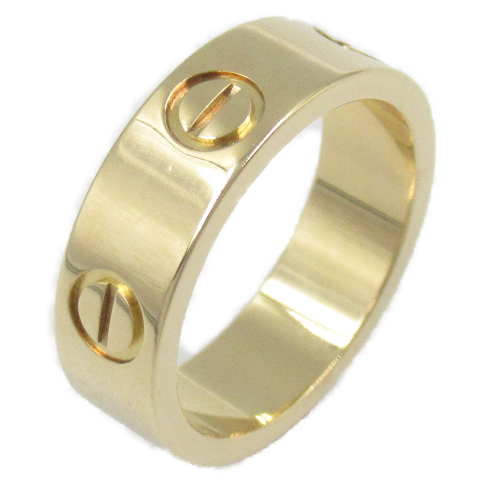 カルティエ CARTIER リング 指輪 ラブリング K18 イエローゴールド ラブリング レディース Used A