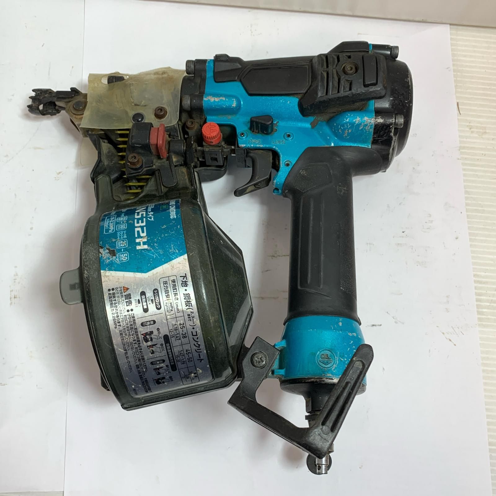 ♭♭MAKITA マキタ 高圧 50mm タイプ CN釘対応 エア釘打機