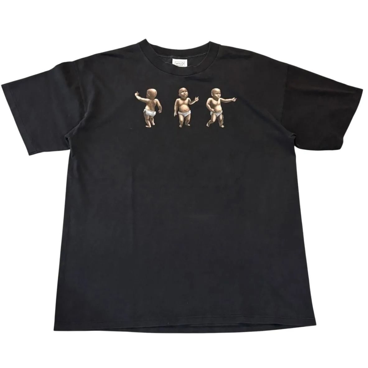 USA製 90s Dancing Baby S/S TEE ダンシングベイビー Tシャツ XL Black