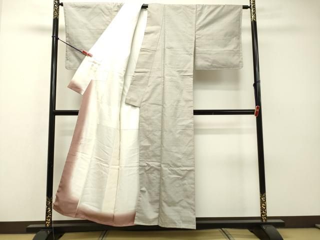 平和屋着物●紅花紬　米沢 　霞文　正絹　逸品　未使用　DAAR4482tw 平和屋着物○紅花紬 米沢 霞文 正絹 逸品 未使用 DAAR4482tw - メルカリ